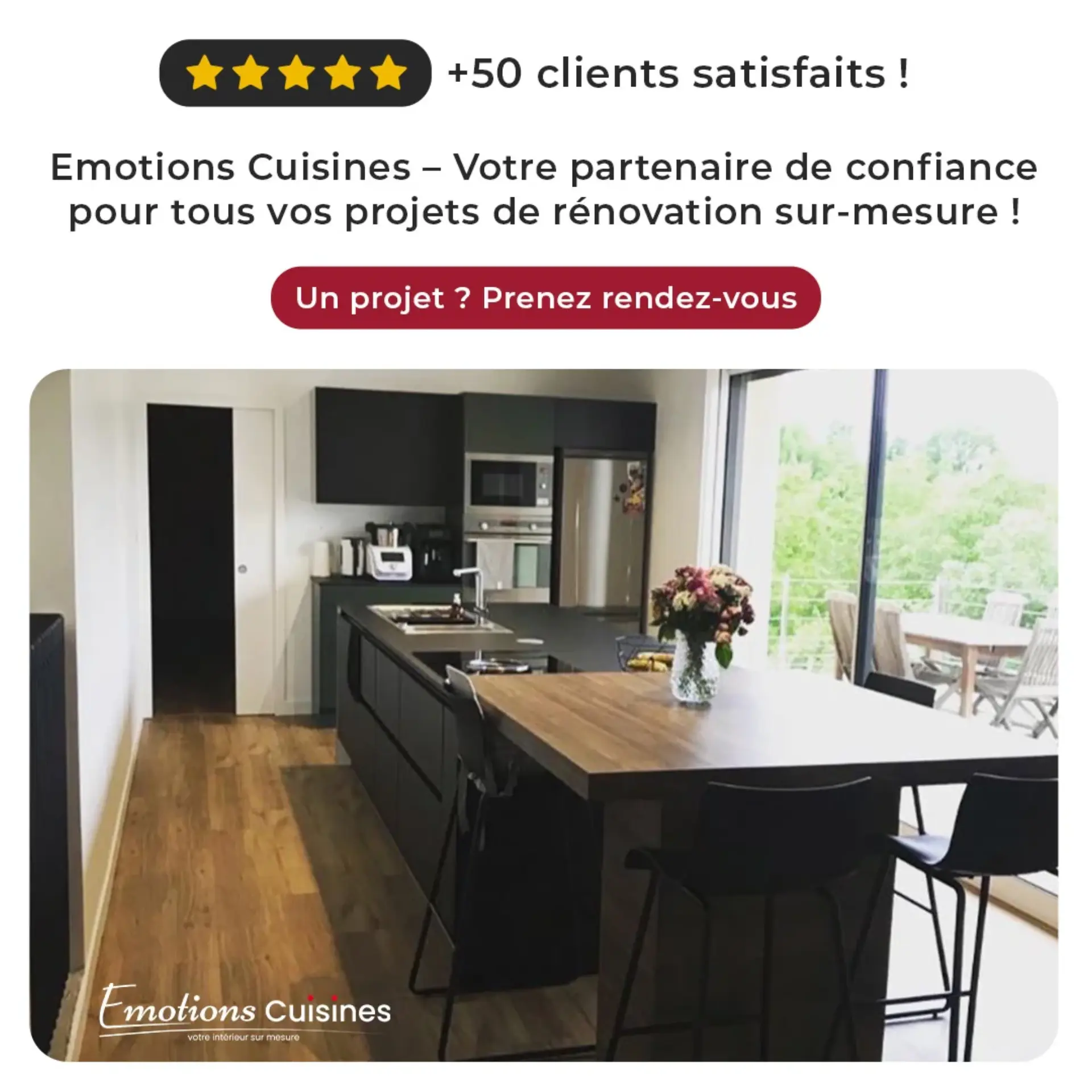 Marketing Émotions Cuisines - Promotion showroom cuisine équipée