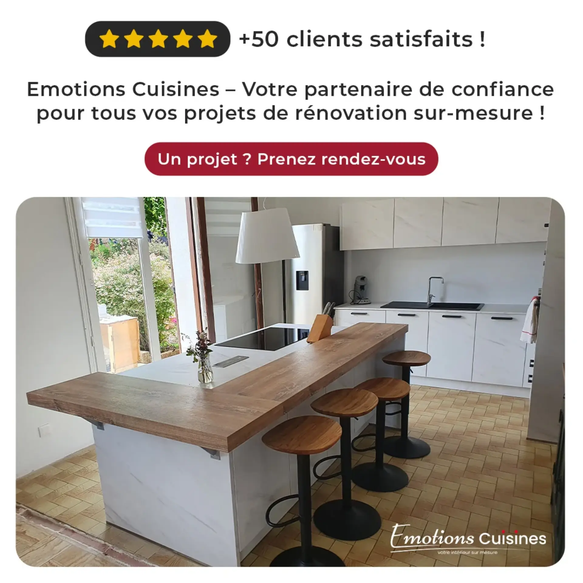 Communication Émotions Cuisines - Événement portes ouvertes cuisiniste