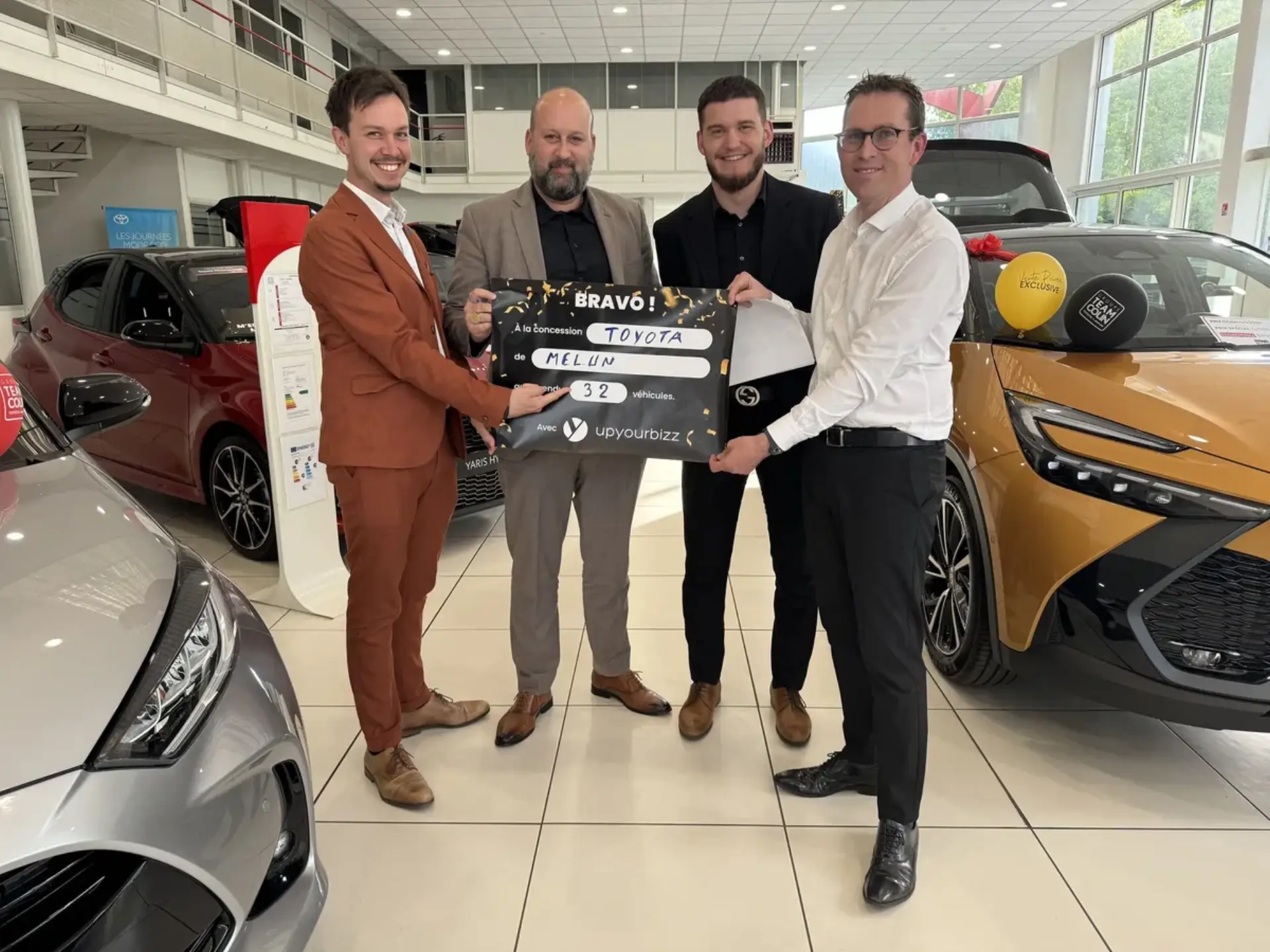 Campagne marketing Toyota Melun - Communication digitale concession