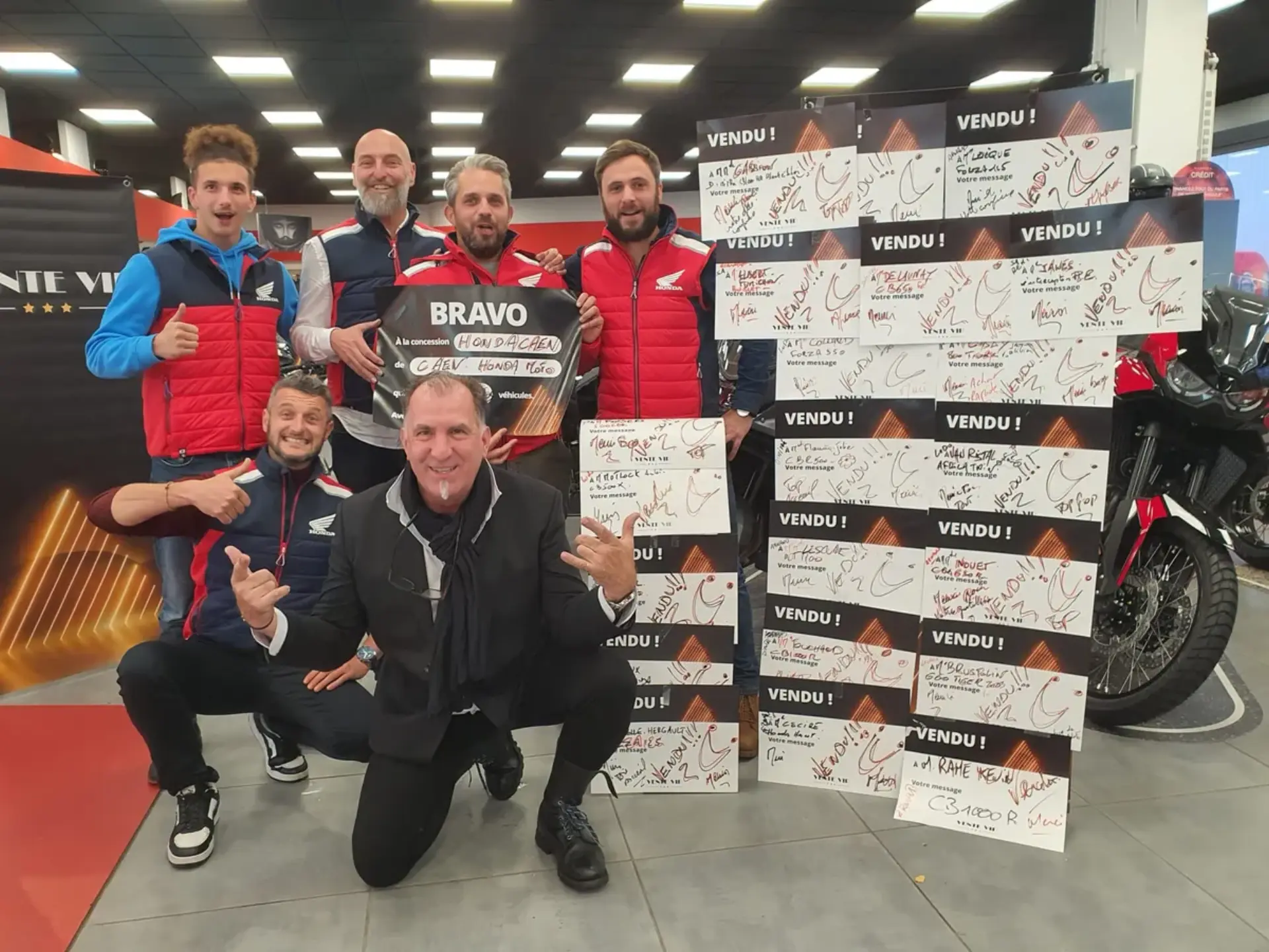 Campagne marketing digital concession moto - Communication réseaux sociaux