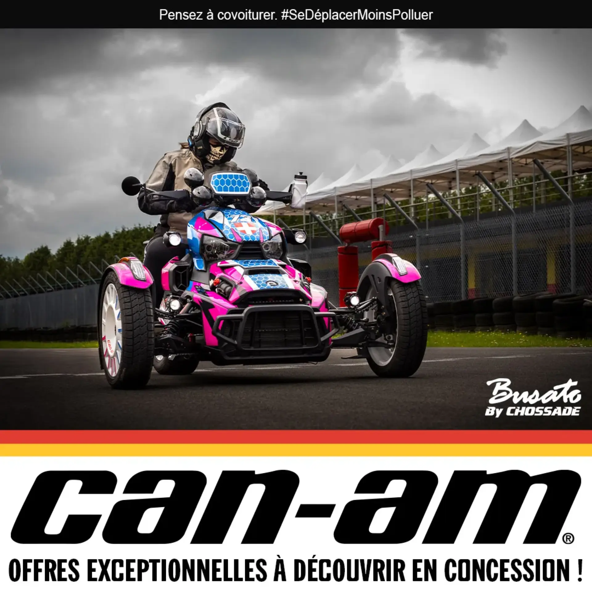 Campagne Can-Am Busato - Marketing digital concessionnaire quad moto