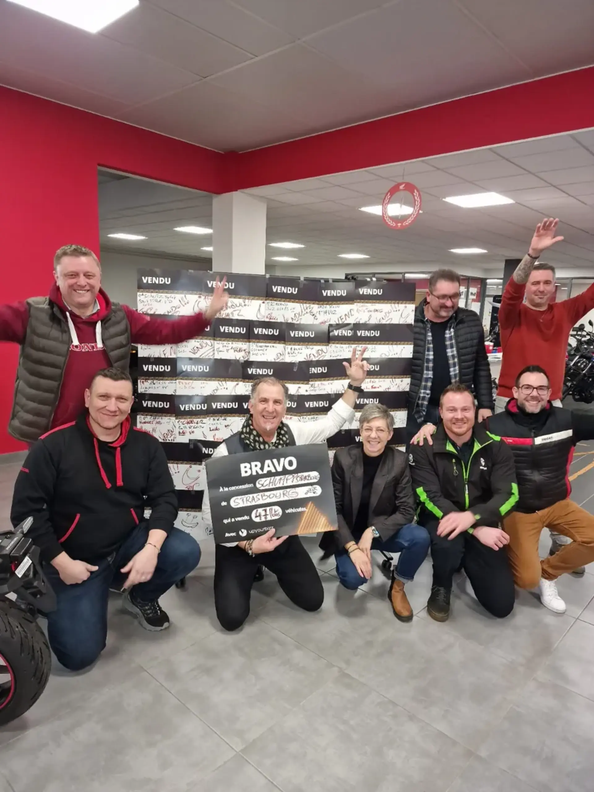 Événement showroom concession moto - Portes ouvertes vente privée