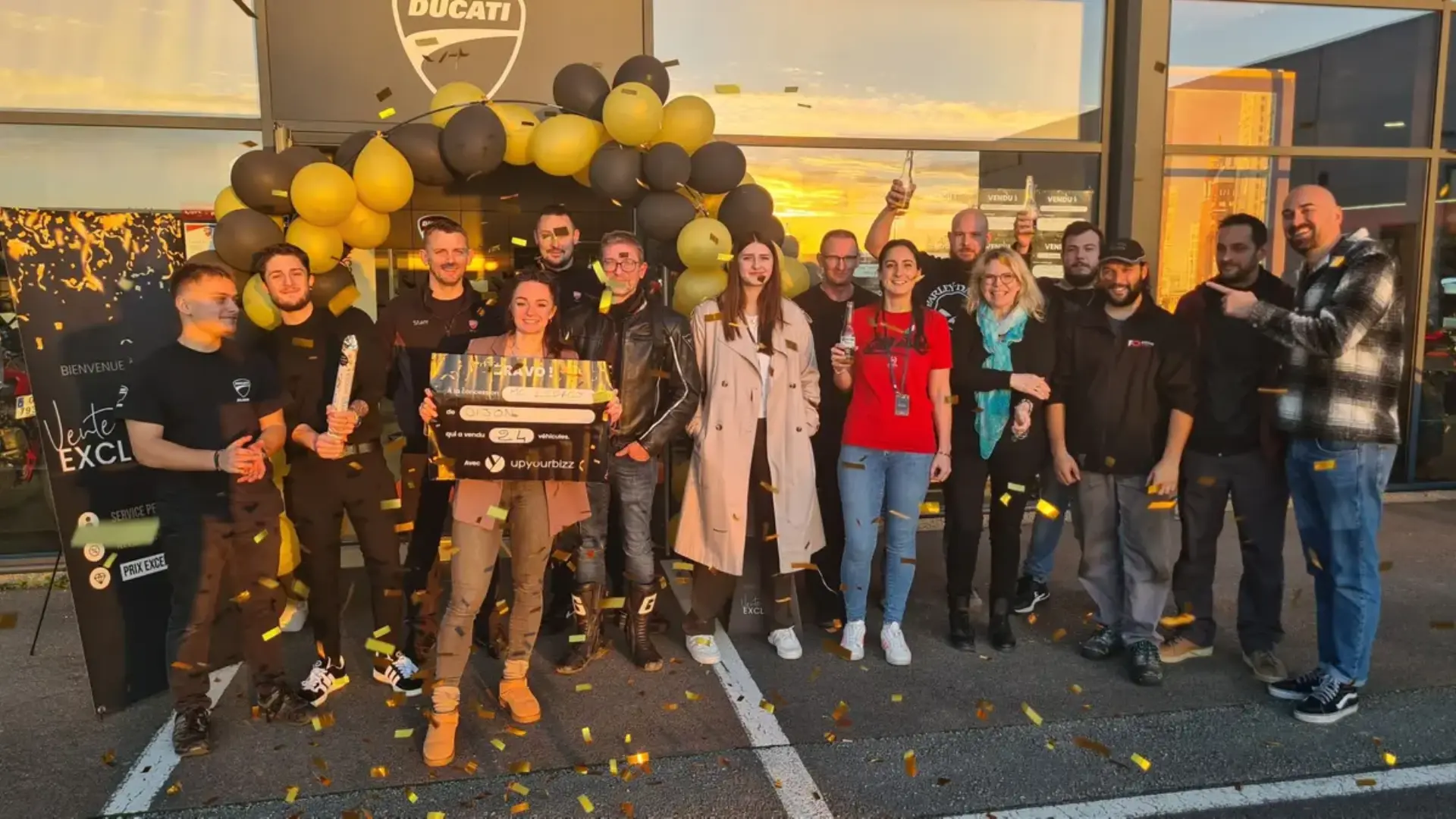 Campagne vidéo réseaux sociaux concessionnaire moto - Marketing digital