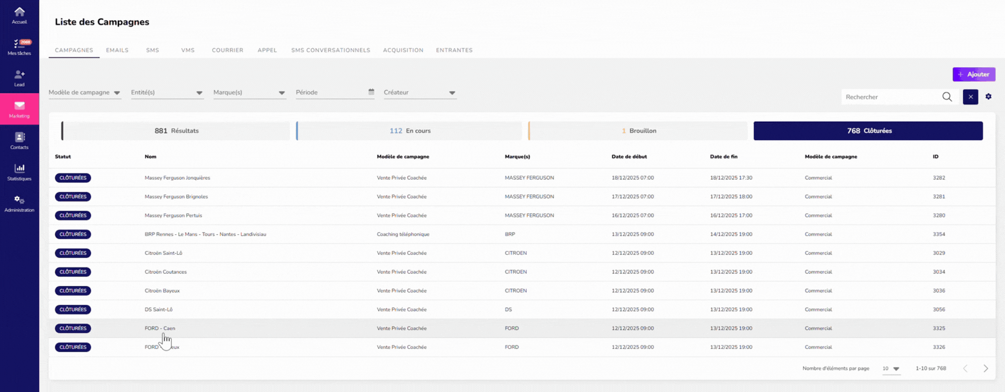 Démonstration Upyoursoft - Plateforme de pilotage UpYourBizz
