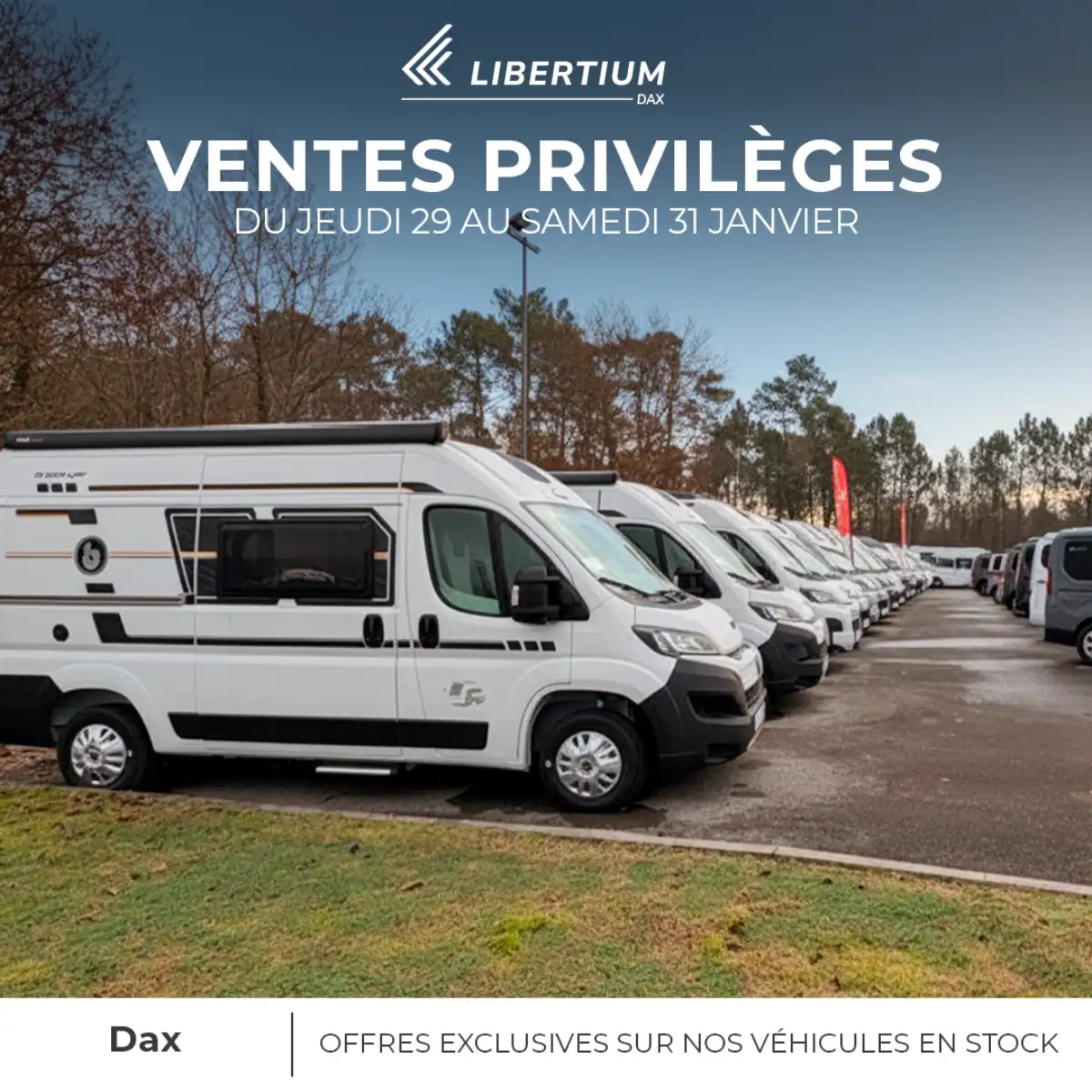 Campagne acquisition leads Libertium VDL - Prospection camping-cars et véhicules de loisirs